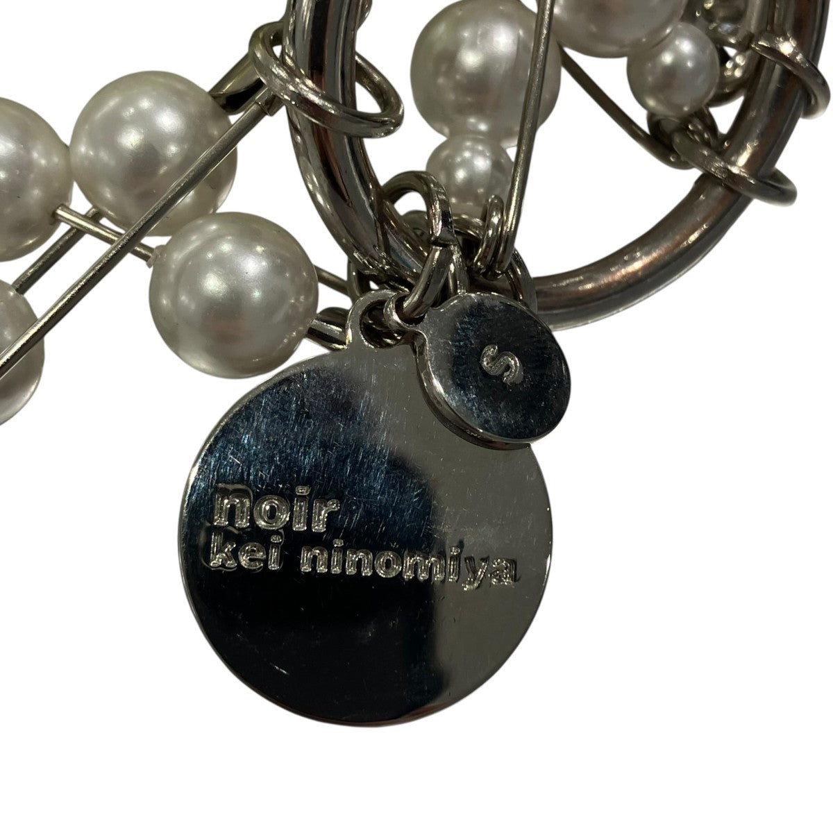 noir kei ninomiya(ノワールケイニノミヤ) 22AW安全ピンパールハーネス