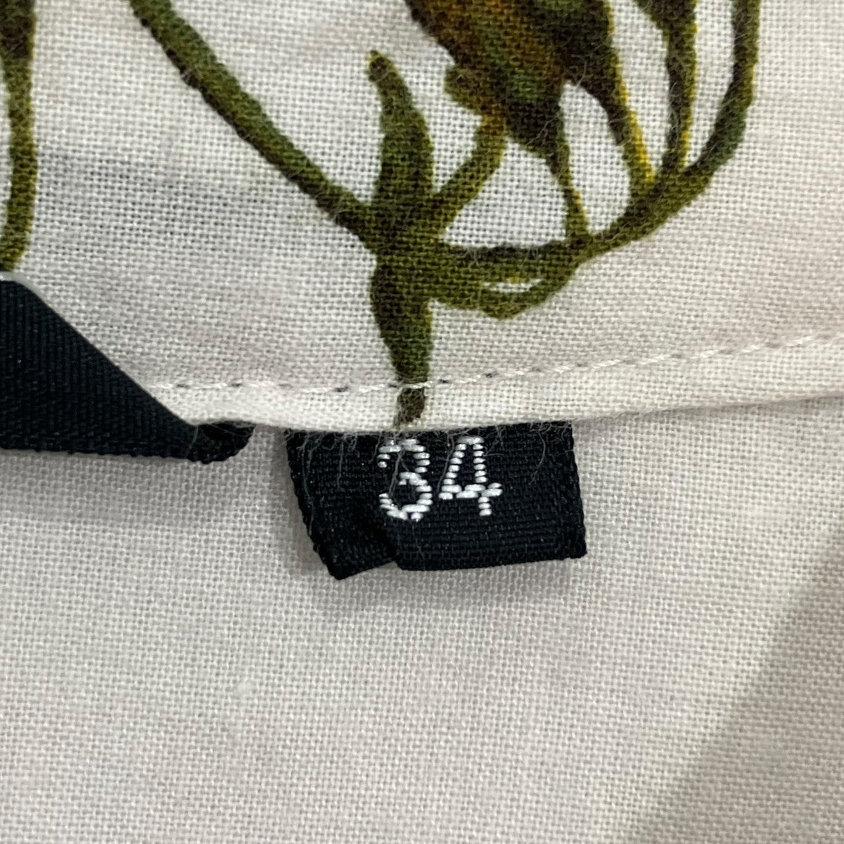 pas de calais SUMMER PLEATS 夏の植物ワンピース4457-0530 古着・中古-5枚目のアイテム画像