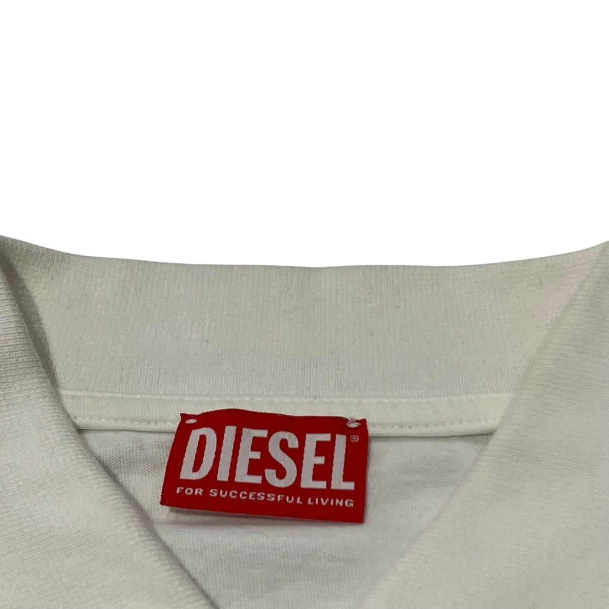 DIESEL ハーフジップ ワンポイント オーバルDロゴハーフジップ半袖シャツA11251 古着・中古-7枚目のアイテム画像