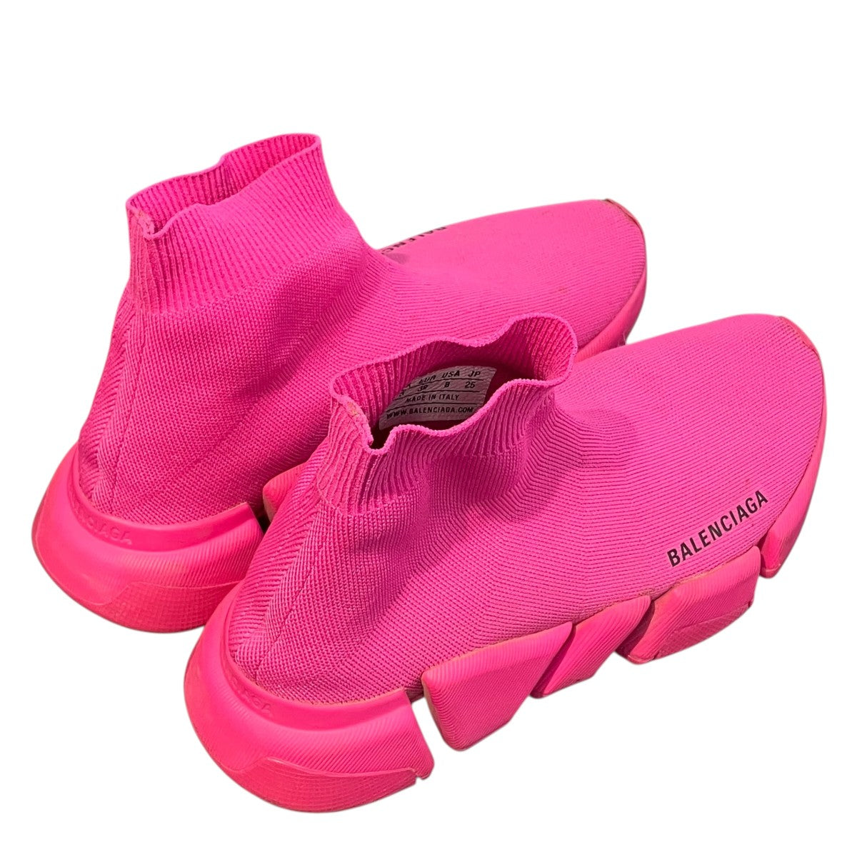 BALENCIAGA SPEED ソックススニーカーハイカットスニーカー 古着・中古-2枚目のアイテム画像