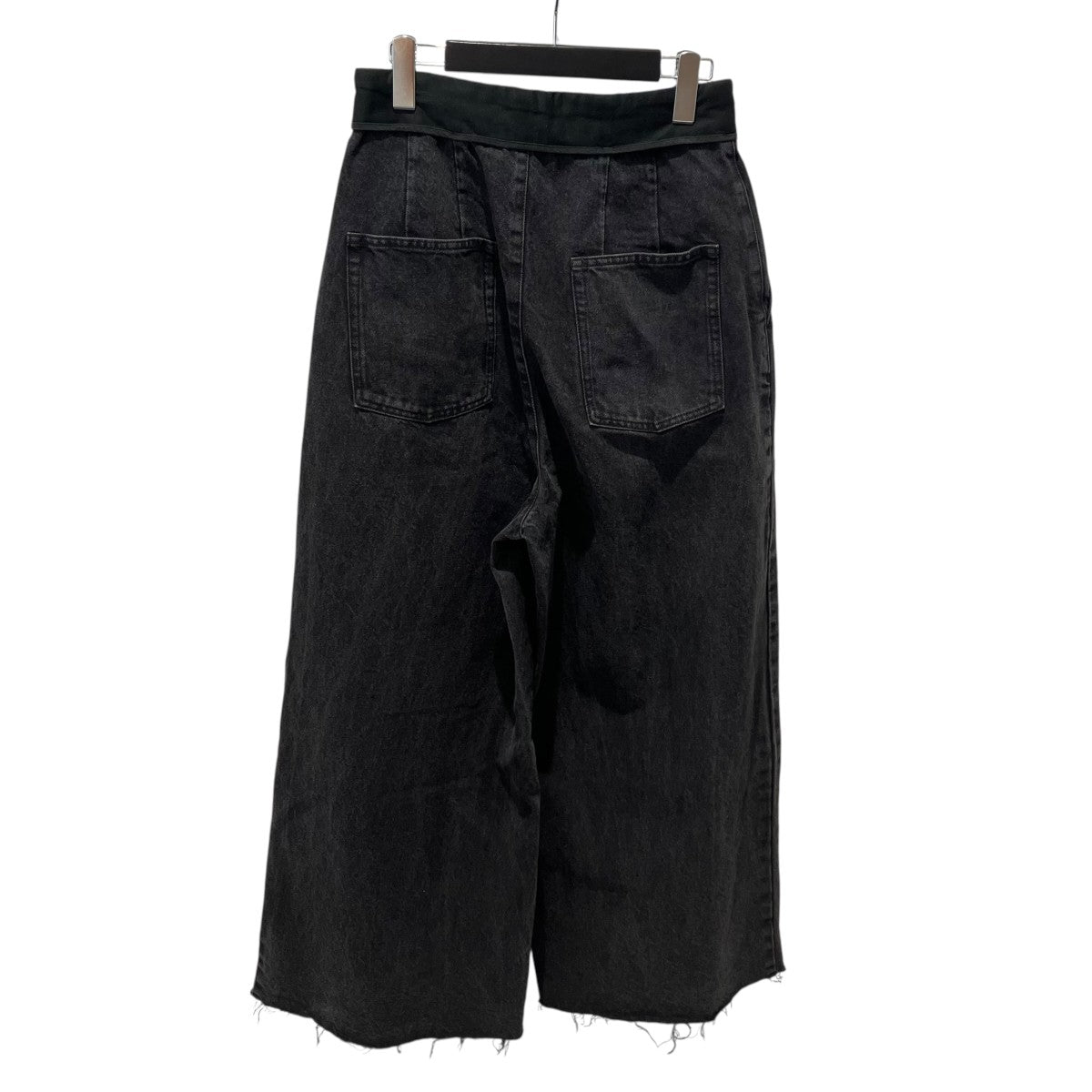 CITYSHOP 24-030-042-5002-3-0 カットオフワイドデニムパンツ 古着・中古-2枚目のアイテム画像