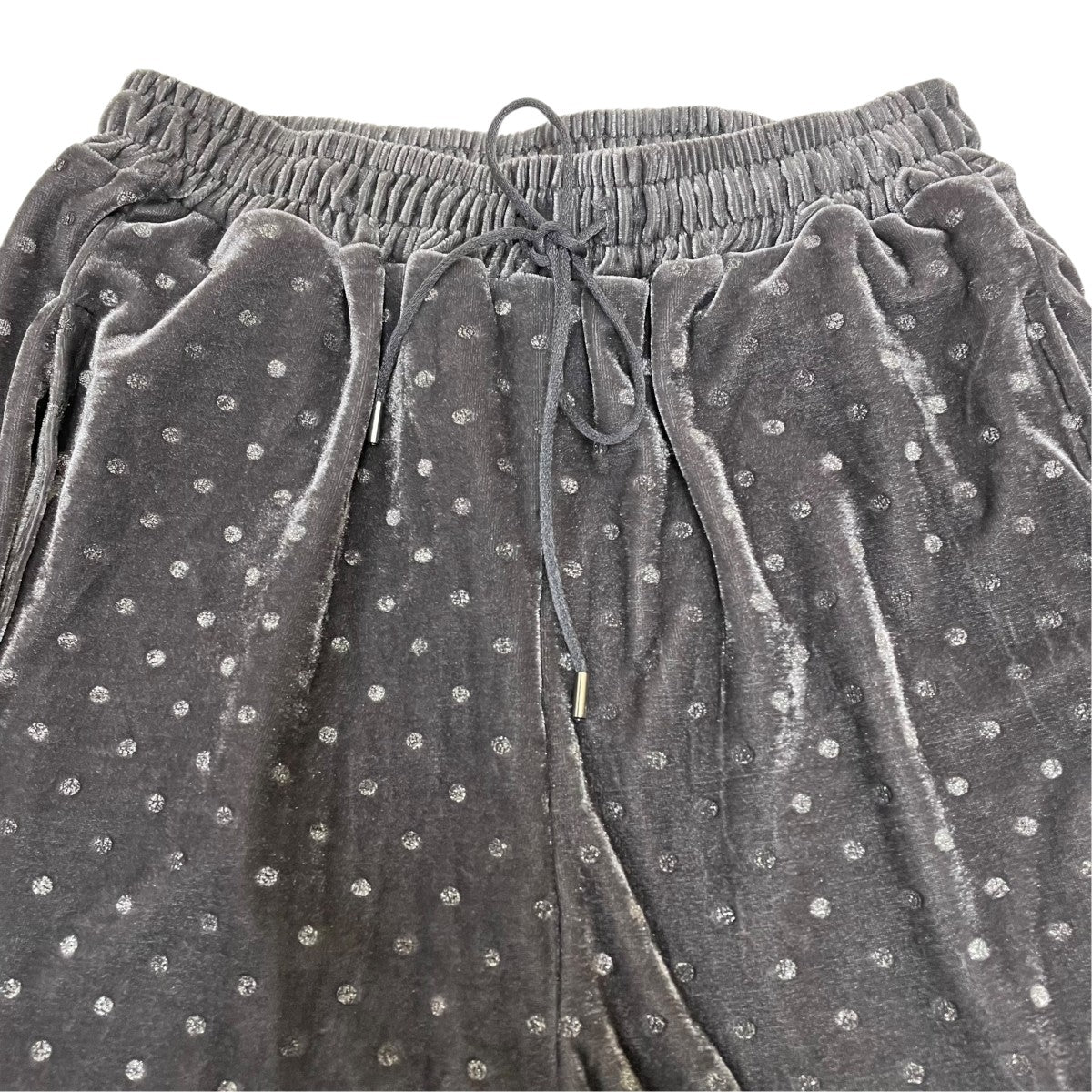 21242465303  Glitter Dots Velor Pantsイージーパンツ