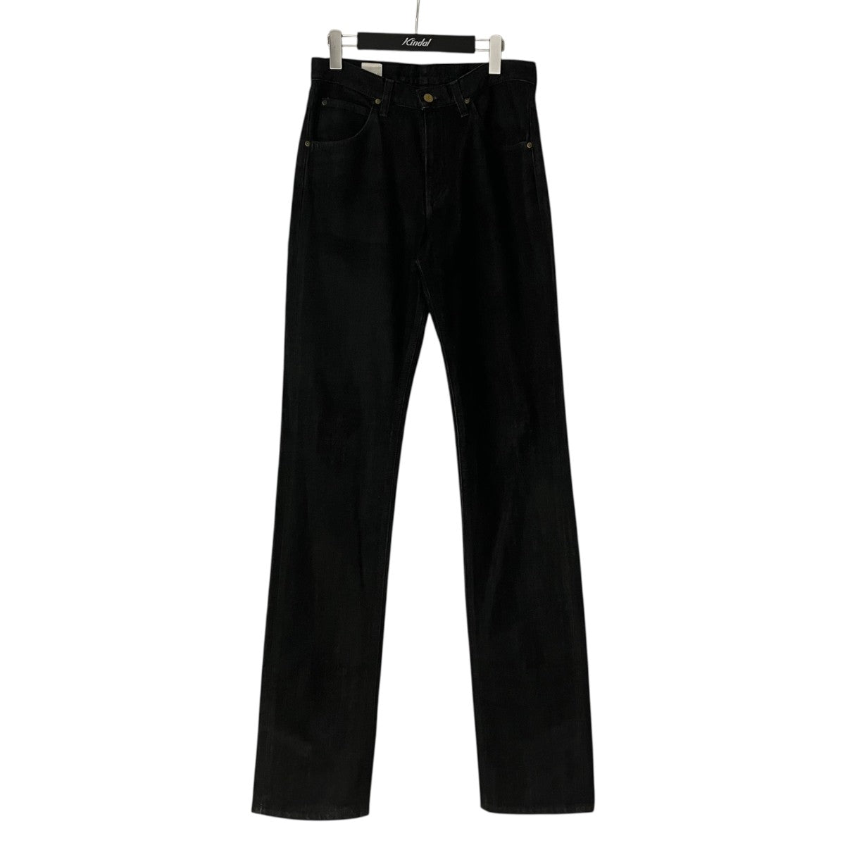 LEE ROLL UP DENIM LB9340ブラックデニム 古着・中古-1枚目のアイテム画像