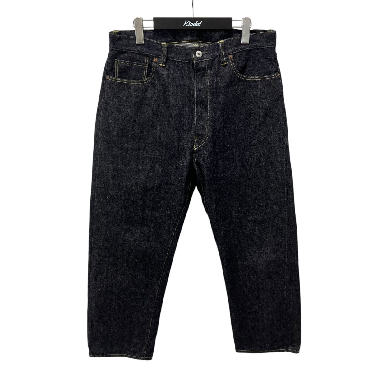 A．PRESSE Washed Denim Wide PantsデニムパンツAP-4001 古着・中古-1枚目のアイテム画像