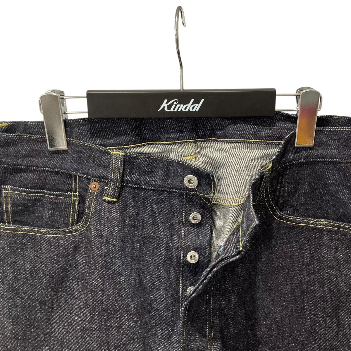 A．PRESSE Washed Denim Wide PantsデニムパンツAP-4001 古着・中古-3枚目のアイテム画像