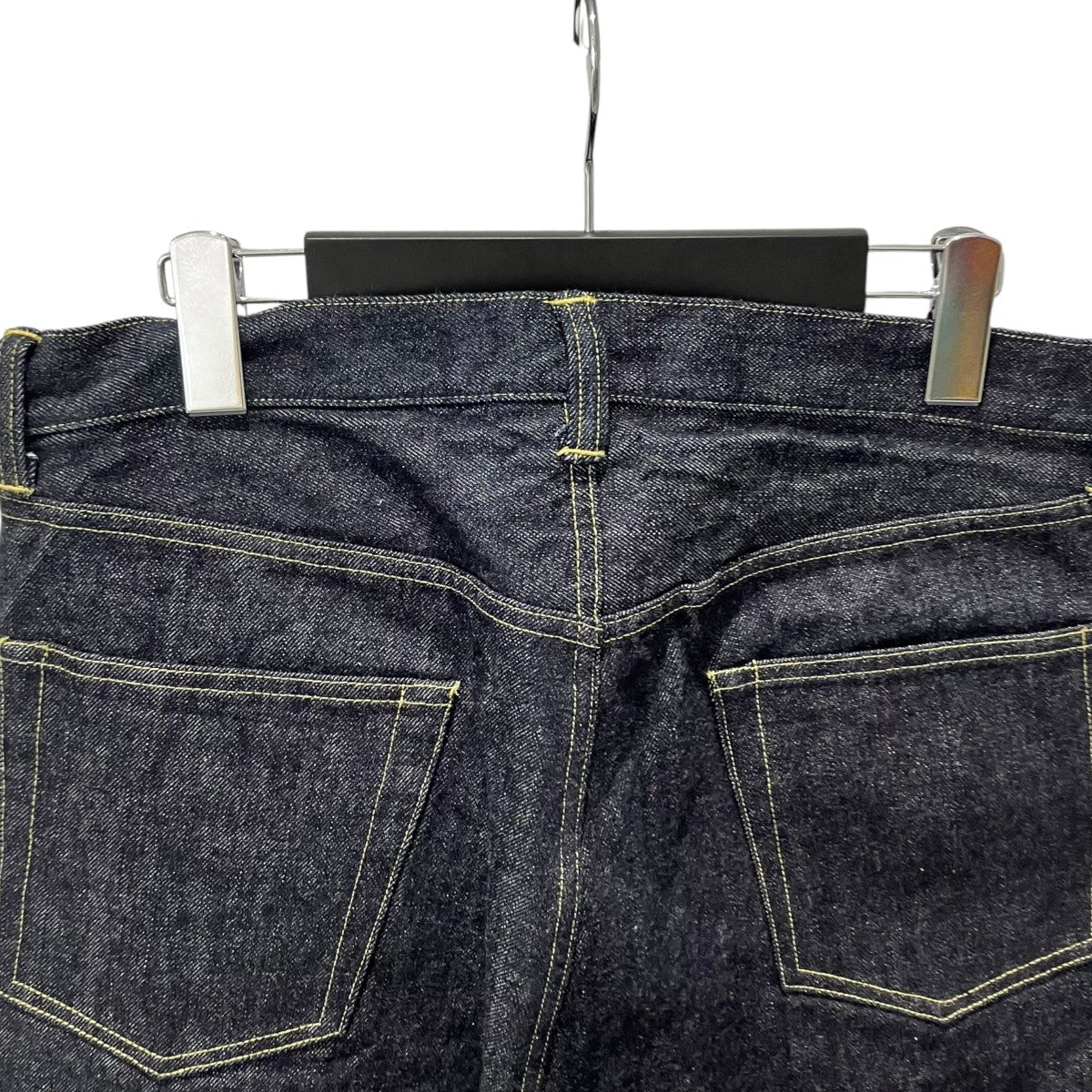 A．PRESSE Washed Denim Wide PantsデニムパンツAP-4001 古着・中古-5枚目のアイテム画像