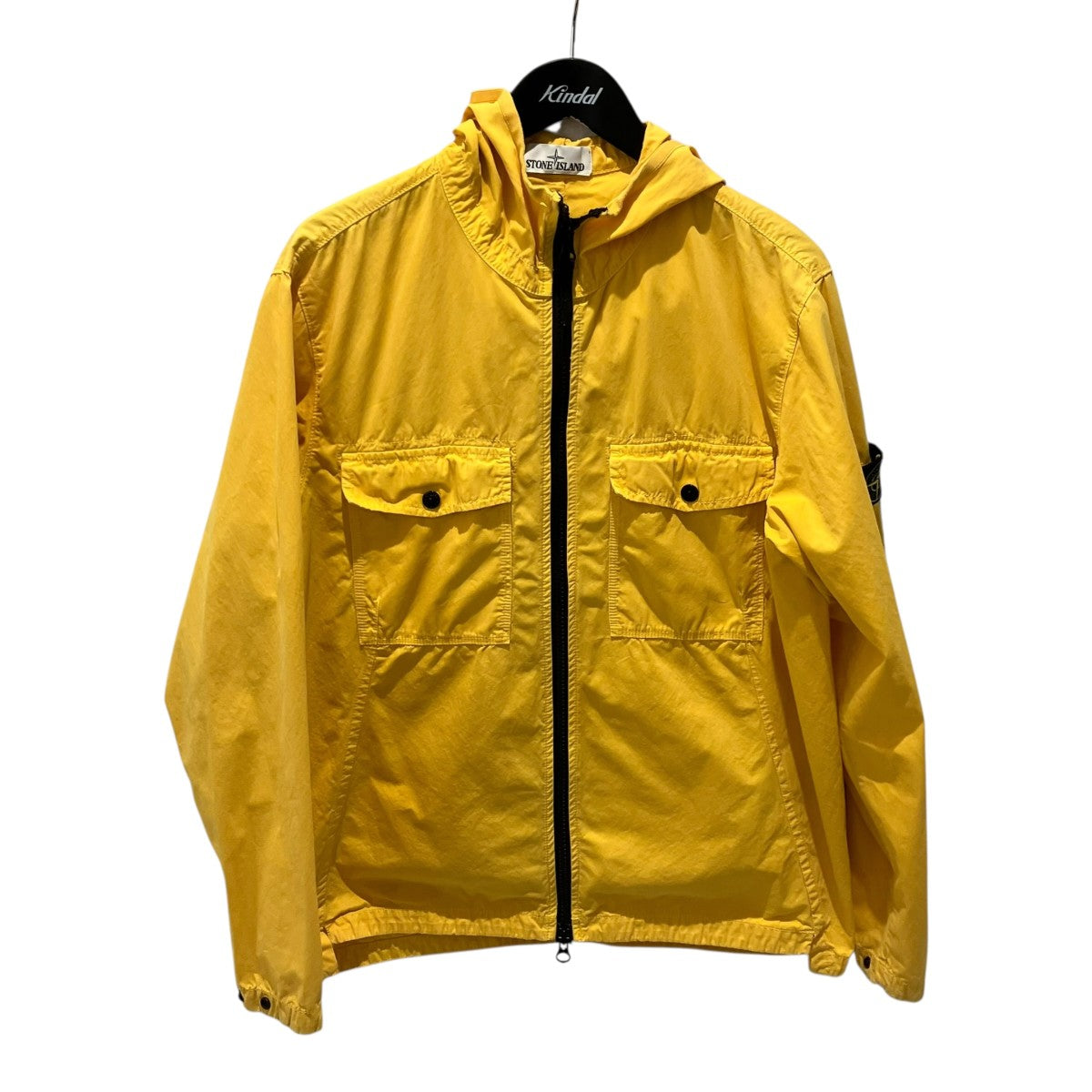 STONE ISLAND GARMENT DYED HOODED ZIP SHIRTフーデッドジャケット6915111WN 古着・中古-1枚目のアイテム画像