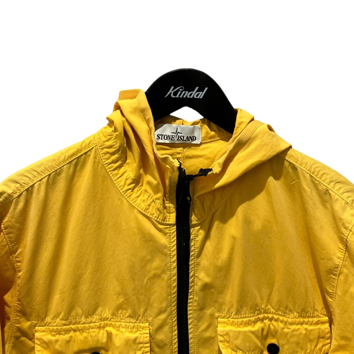 STONE ISLAND GARMENT DYED HOODED ZIP SHIRTフーデッドジャケット6915111WN 古着・中古-3枚目のアイテム画像
