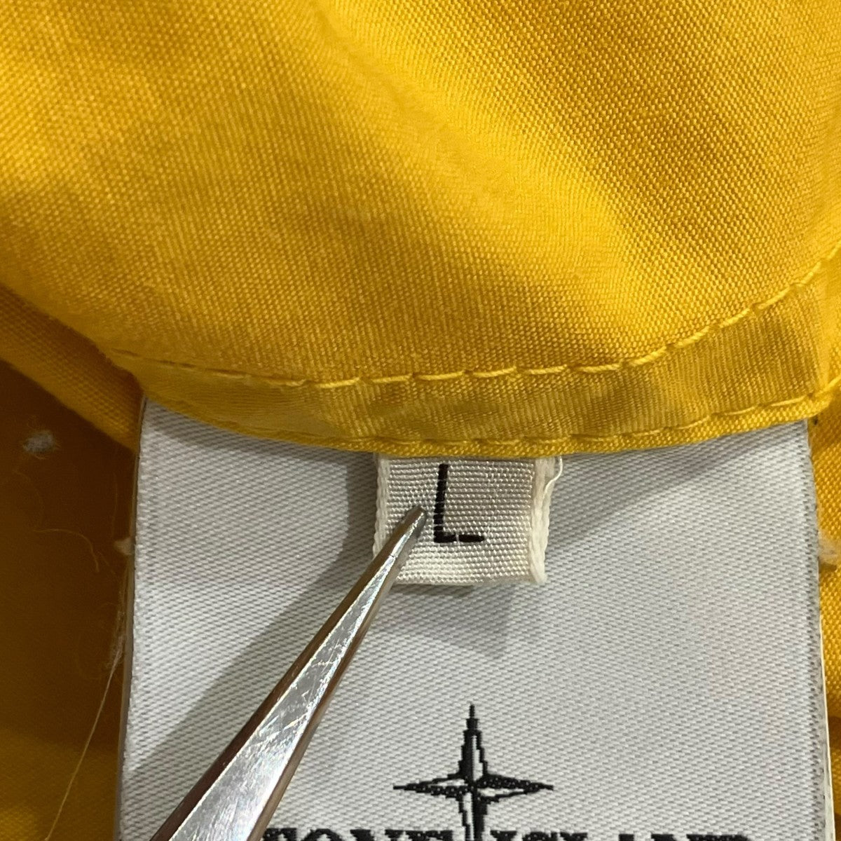 STONE ISLAND GARMENT DYED HOODED ZIP SHIRTフーデッドジャケット6915111WN 古着・中古-5枚目のアイテム画像