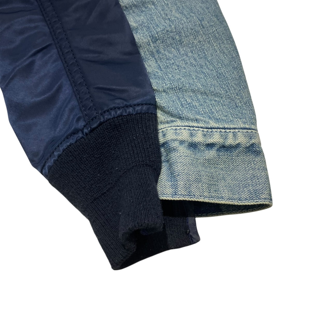 sacai 19AWMA-1ドッキングデニムボタンジャケットデニムジャケット19-02063M 古着・中古-4枚目のアイテム画像