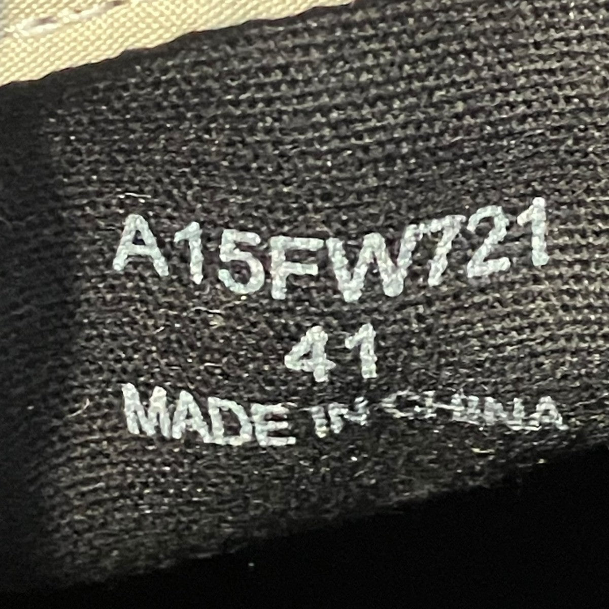 Maison MIHARA YASUHIRO PETERSON 23 STUDDED LOWローカットスニーカーA15FW721 古着・中古-7枚目のアイテム画像