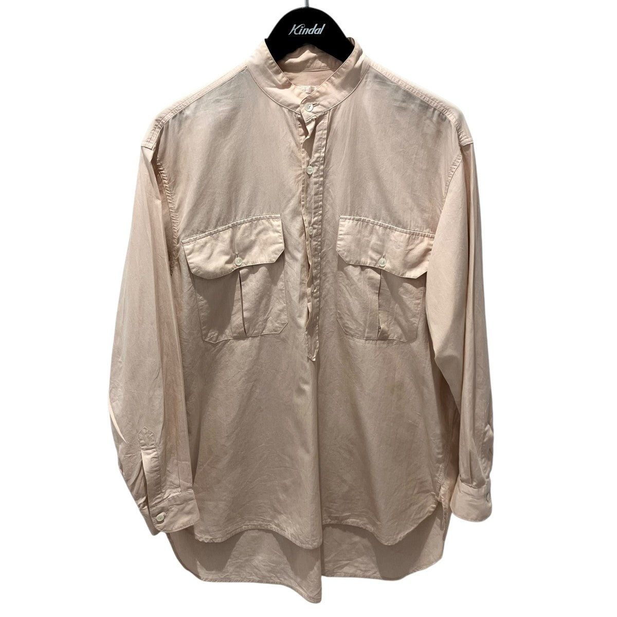 COMOLI プルオーバーカーゴシャツプルオーバーシャツT01-02005 古着・中古-1枚目のアイテム画像
