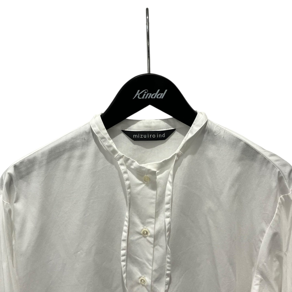 mizuiro-ind 25SSリボンタイロングシャツ長袖シャツ 古着・中古-3枚目のアイテム画像