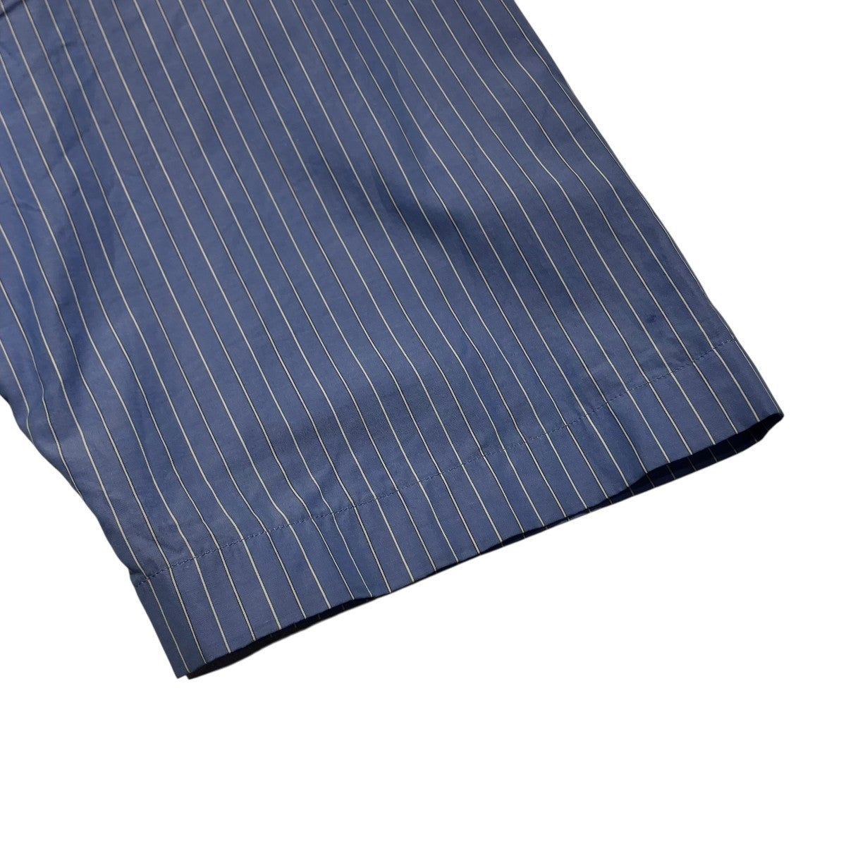 AURALEE 25SSSUVIN HIGH COUNT CLOTH STRIPE HALF SLEEVED SHIRT半袖シャツA25SS02SS 古着・中古-4枚目のアイテム画像