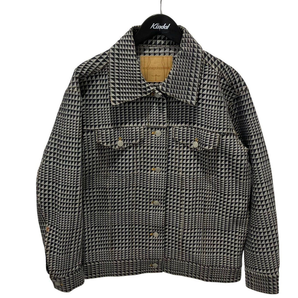 kotohayokozawa Jacquard Cotton JacketKT22A-JK02 古着・中古-1枚目のアイテム画像