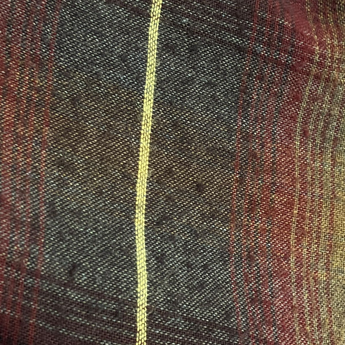ARROW 60s Shadow Plaid Long Sleeve Rayon Shirt L長袖シャツ7485CA8 古着・中古-8枚目のアイテム画像