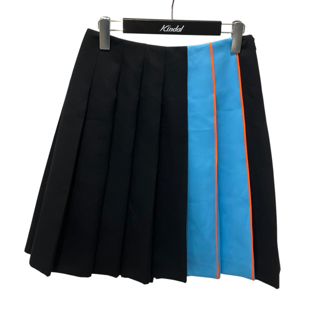 PRADA 15年 バイカラーミニプリーツスカートプリーツスカートP178G S161 古着・中古-1枚目のアイテム画像
