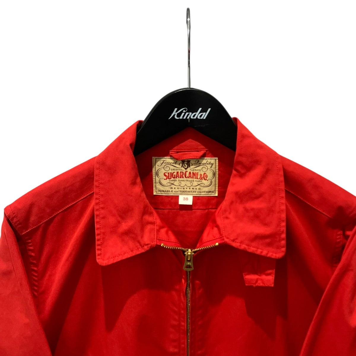 SUGAR CANE COTTON WEATHER CLOTH SPORTS JACKETジップジャケットSC15293 古着・中古-3枚目のアイテム画像