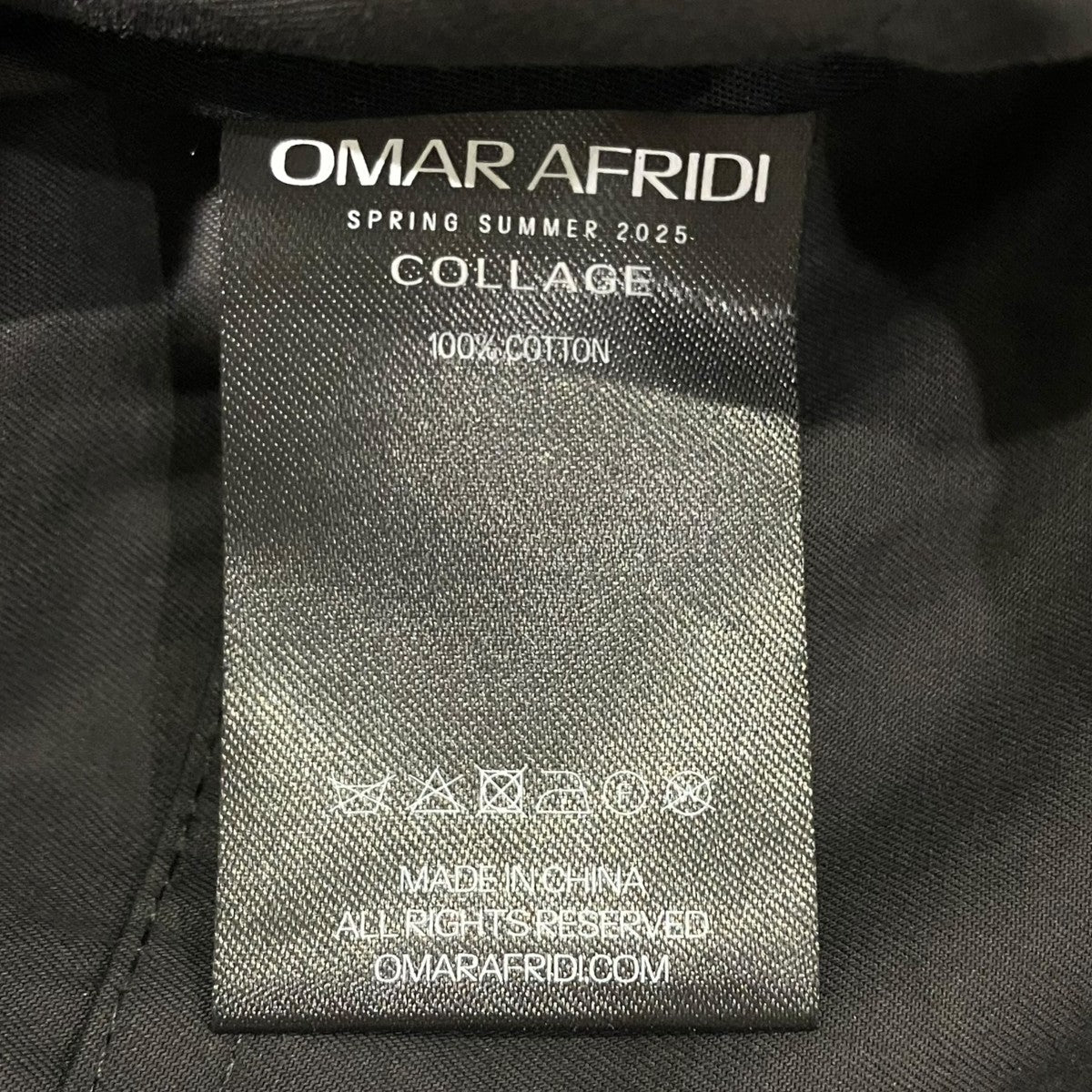 Omar Afridi 25SSDRAWCORD BLOUSONジャケットSS25-BZ-103-02 古着・中古-6枚目のアイテム画像