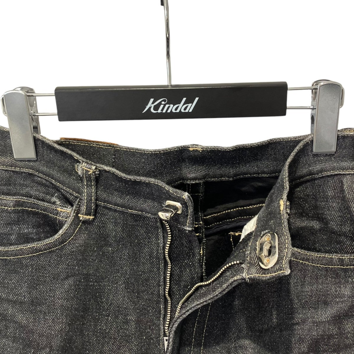 FUMIKA UCHIDA DENIM BONDING WIDE STRAIGHT PANTSデニムパンツFU-M-DM001 古着・中古-3枚目のアイテム画像
