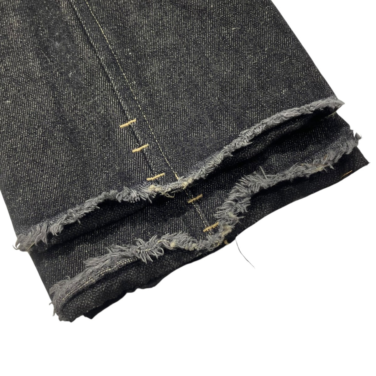 FUMIKA UCHIDA DENIM BONDING WIDE STRAIGHT PANTSデニムパンツFU-M-DM001 古着・中古-4枚目のアイテム画像