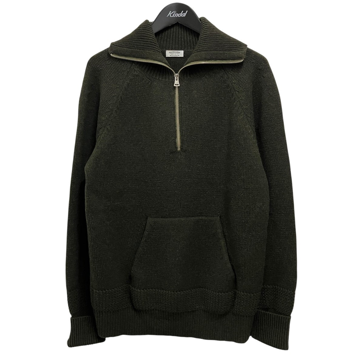 Half Zip Military SweaterハイネックニットMT2303-0123