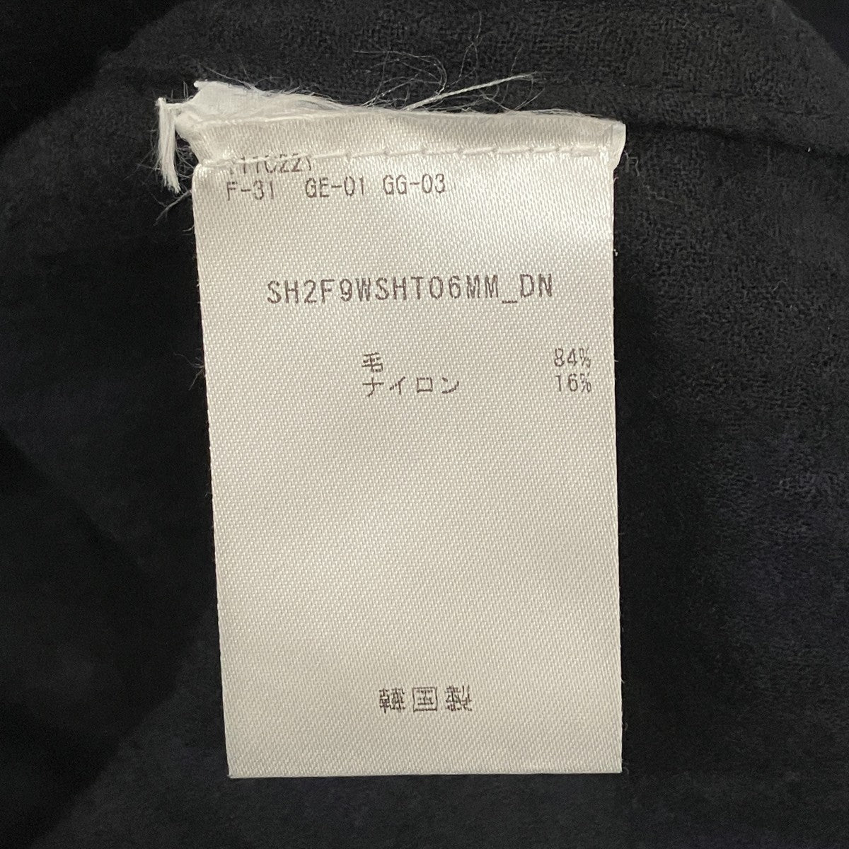 オーバーサイズチェックシャツSH2F9WSHT06MM