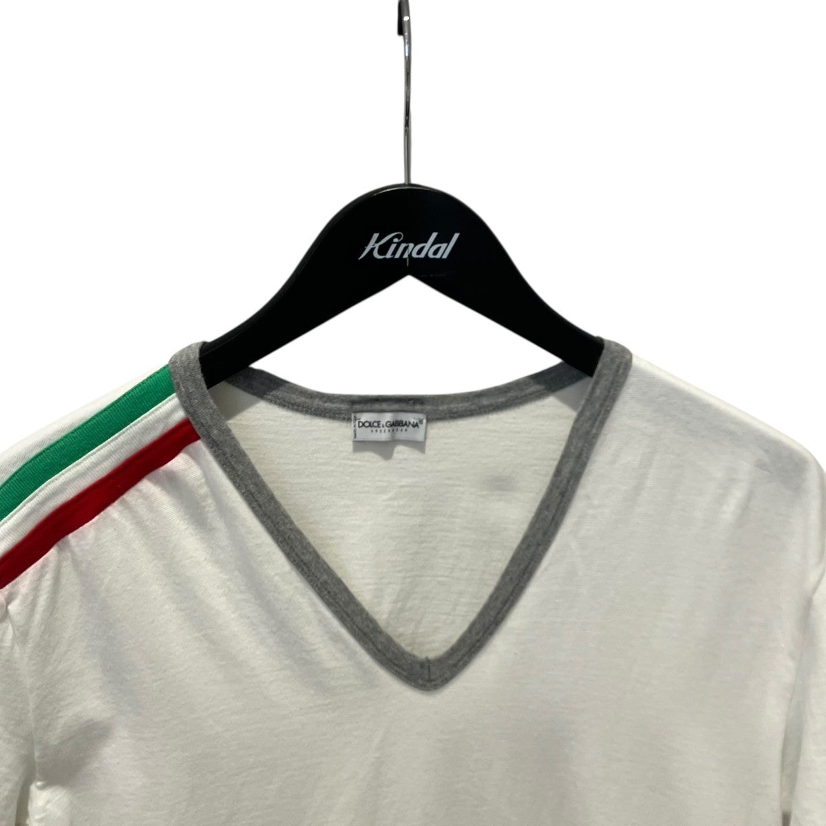 DOLCE ＆ GABBANA VネックTシャツ 古着・中古-3枚目のアイテム画像