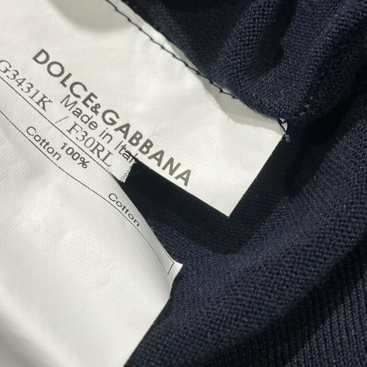 DOLCE ＆ GABBANA(ドルチェアンドガッバーナ) ハーフジップニット