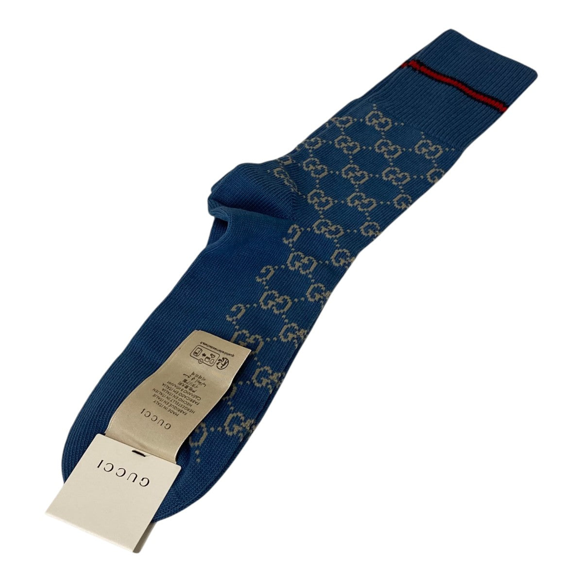 GUCCI(グッチ) GGパターンコットンブレンドソックス靴下 サイズ L(26