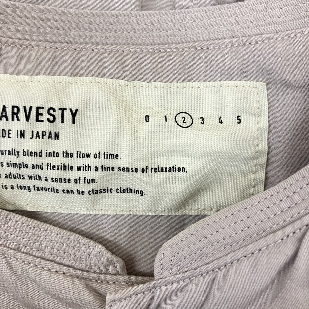 HARVESTY シャツワンピースA42001-10 古着・中古-6枚目のアイテム画像