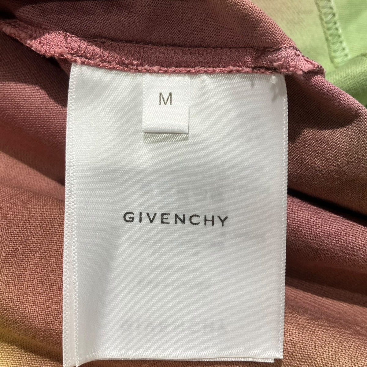 GIVENCHY OVERSIZE FIT タイダイ刺繍TTシャツBM71CG3YBB 古着・中古-5枚目のアイテム画像