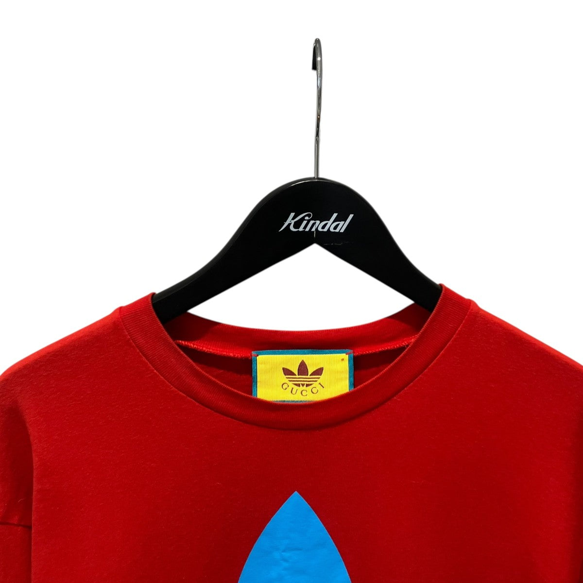 GUCCI×adidas トレフォイユロゴ バイカラーL S TEE長袖Tシャツ722947 古着・中古-3枚目のアイテム画像
