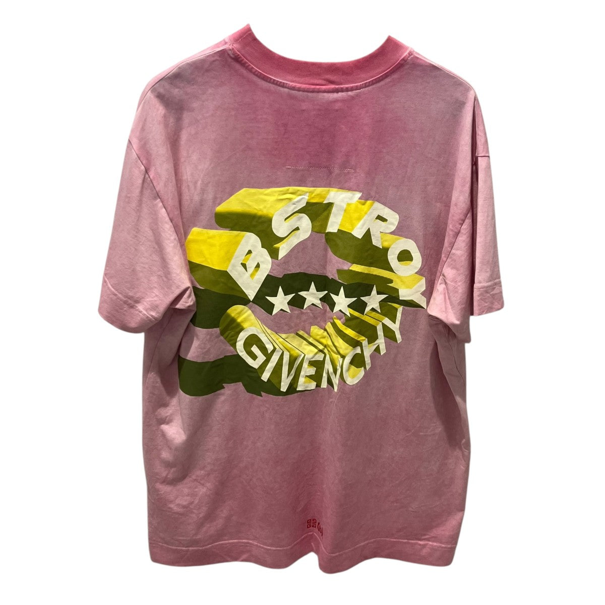 GIVENCHY Oversized TEE グラフィックプリントTシャツBM716N3Y9L 古着・中古-2枚目のアイテム画像