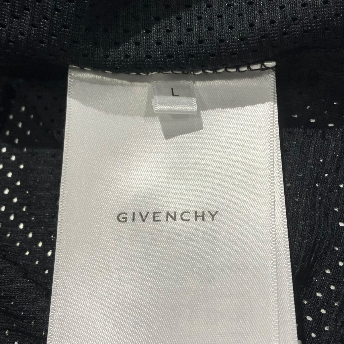 GIVENCHY メッシュベースボールシャツ半袖シャツBM60WV3YCS 古着・中古-5枚目のアイテム画像