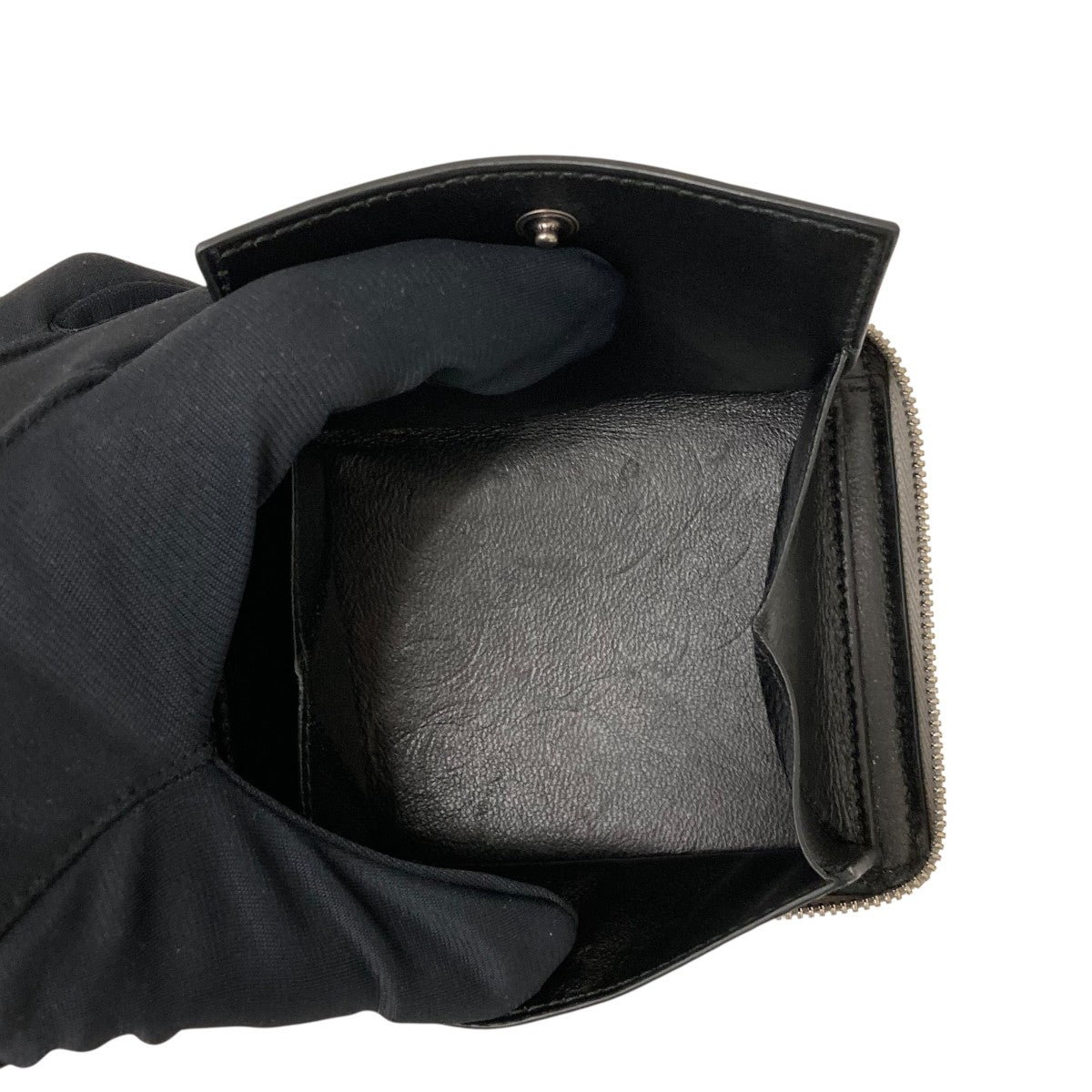 BALENCIAGA ストラップ付コンパクトウォレット664043 23VGY 古着・中古-5枚目のアイテム画像