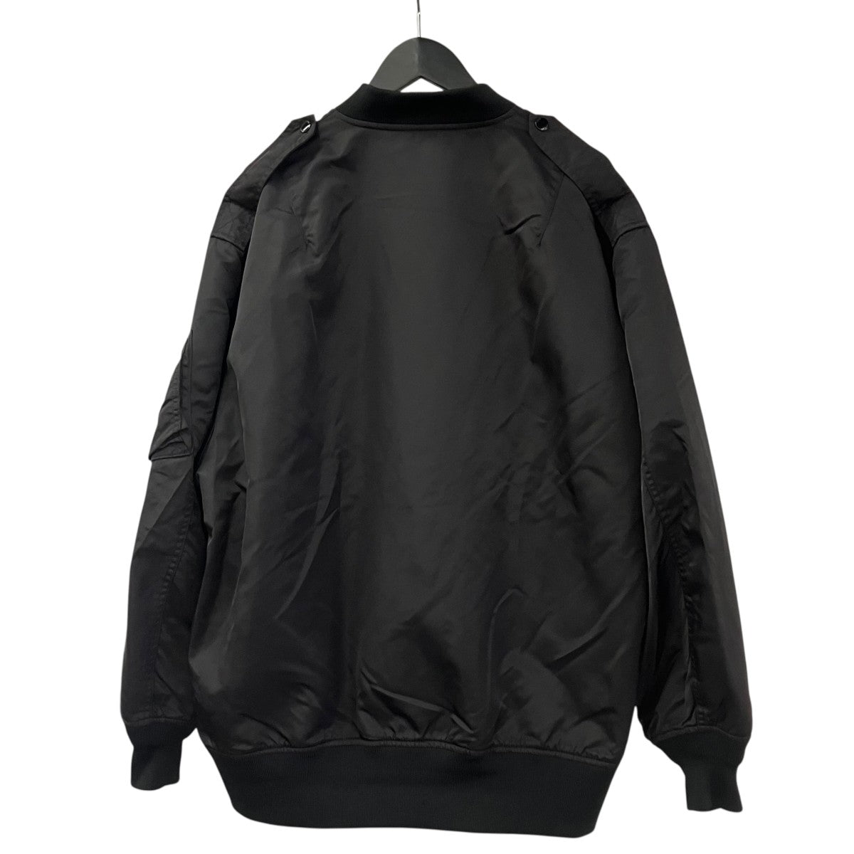HYKE ハイク　コーチジャケット　サイズ2 ブラック 中古・古着通販】HYKE (ハイク) ナイロンボンディングコーチジャケット
