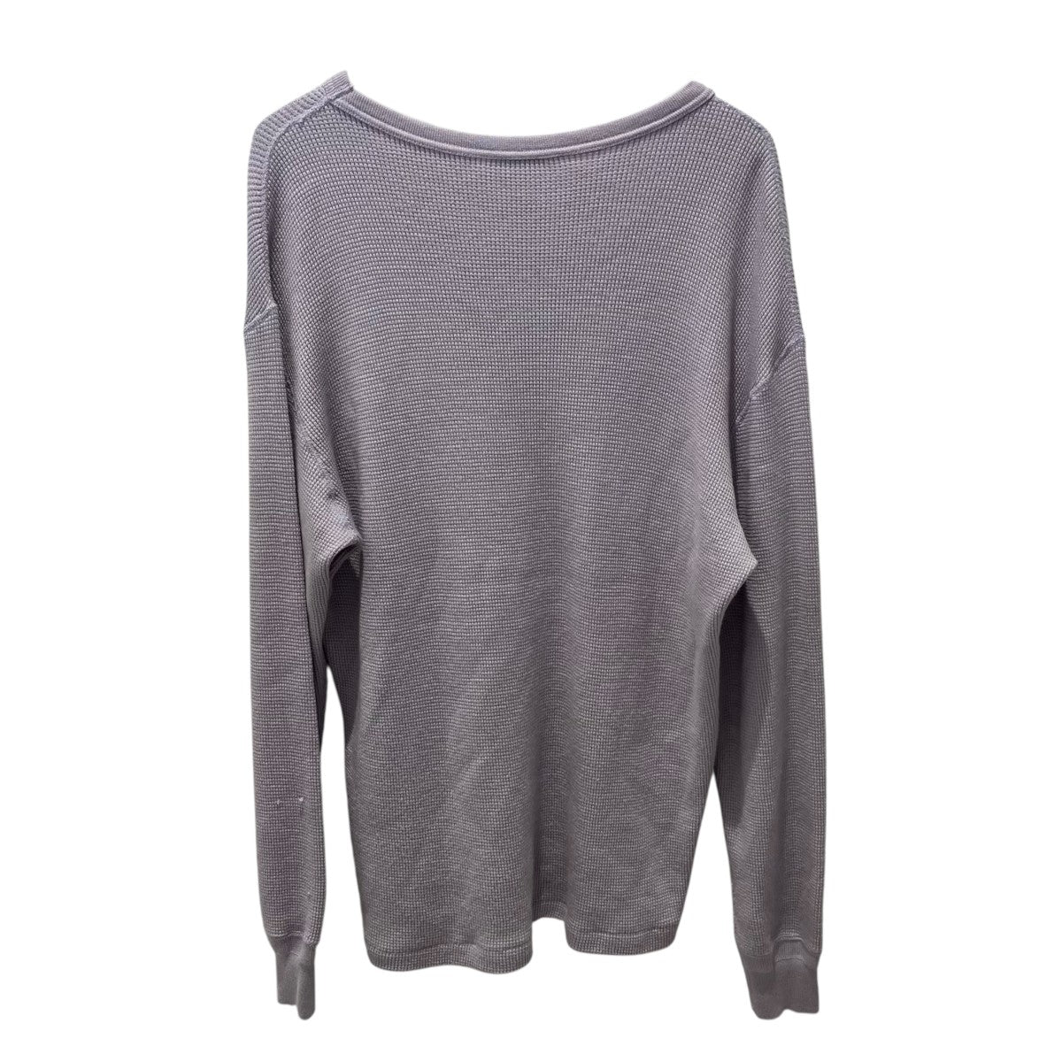 AURALEE WOOL COTTON THERMAL P OセーターA24AP01HK 古着・中古-2枚目のアイテム画像