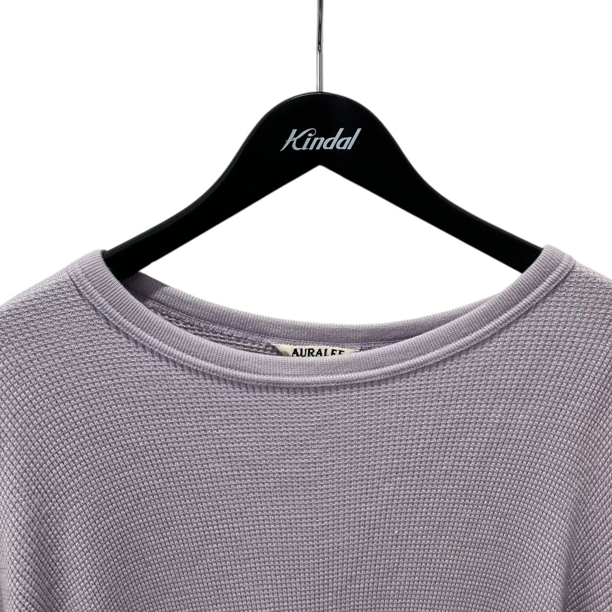 AURALEE WOOL COTTON THERMAL P OセーターA24AP01HK 古着・中古-3枚目のアイテム画像
