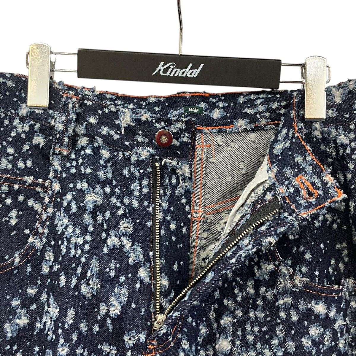NAM Trumpet Denim Galactic Indigoデニムパンツ 古着・中古-3枚目のアイテム画像