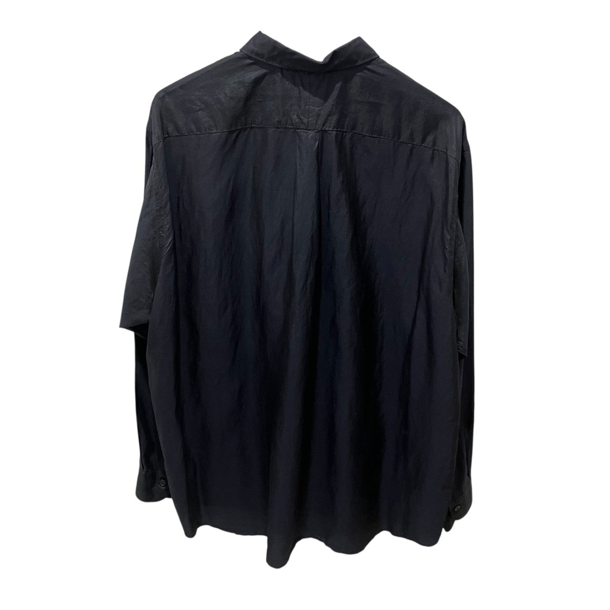 COMOLI(コモリ) 21SS杢シルクシャツシルクシャツT01-02020 T01-02020