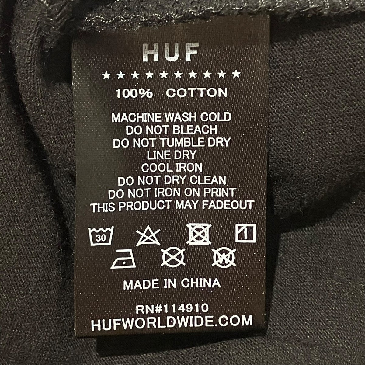 HUF H DOT S S TEE半袖カットソー 古着・中古-6枚目のアイテム画像