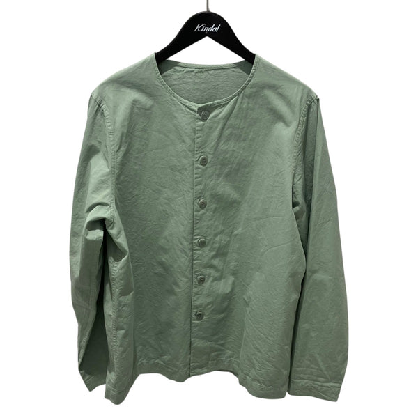 k*o様 CASEY CASEY（ケイシーケイシー）レギュラーカラーシャツ CASEY CASEY(ケイシーケイシー) 19HC261 VERGER SHIRTノーカラーシャツ