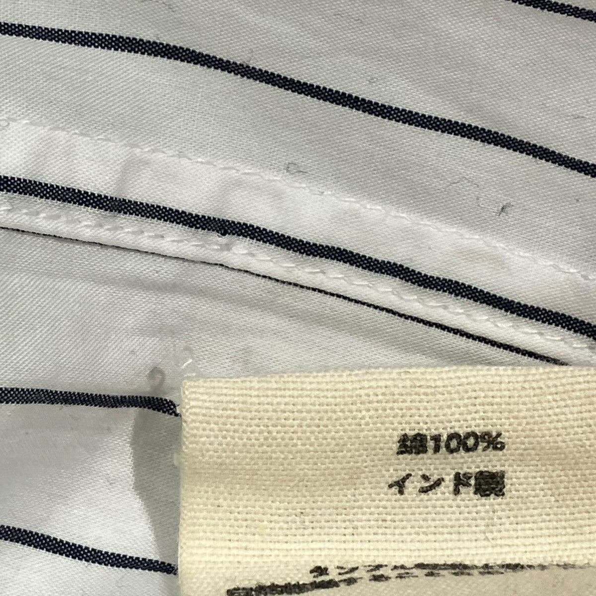 BODE 26SSSTEAMBOAT STRIPE SHIRTチェックシャツ 古着・中古-6枚目のアイテム画像