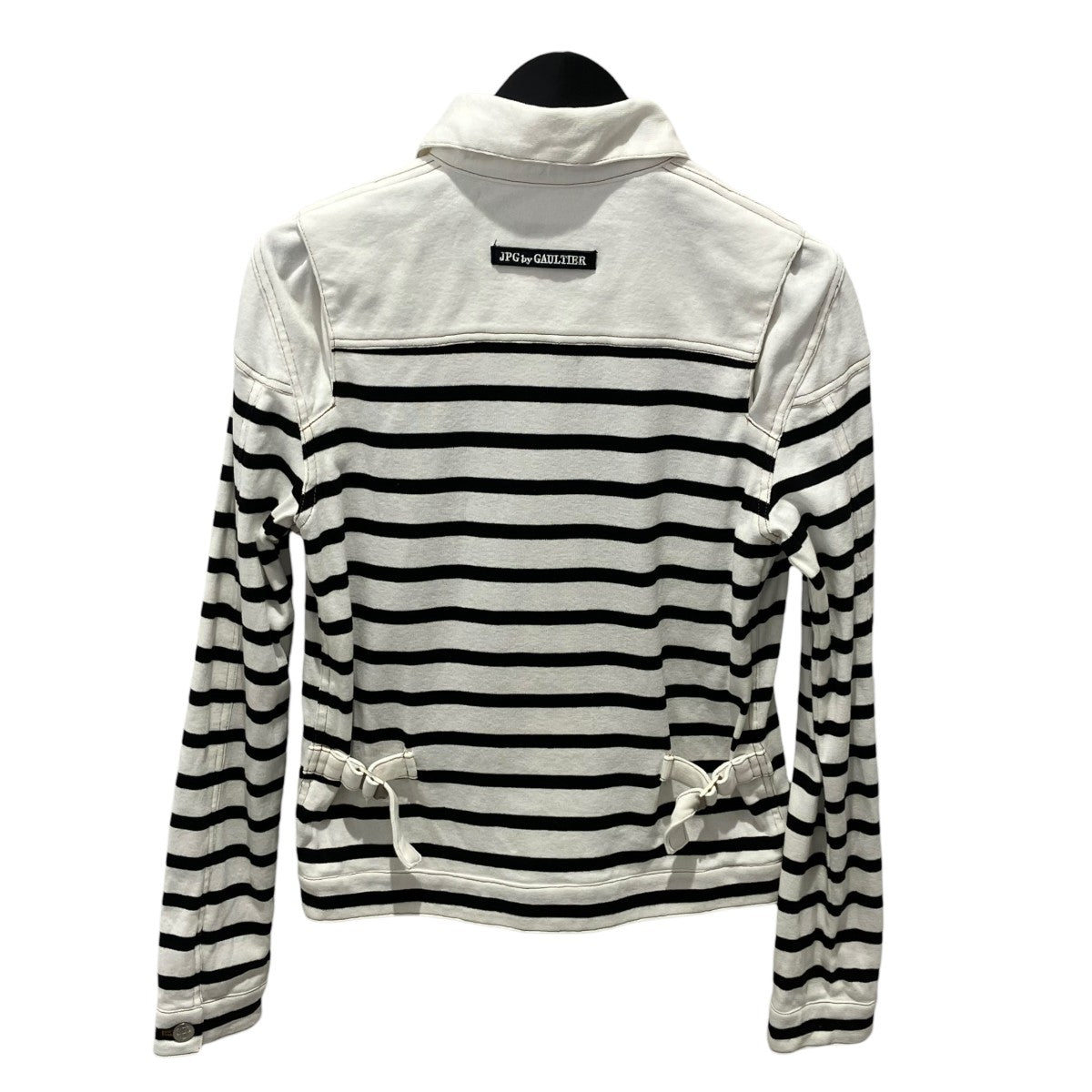 Jean Paul GAULTIER ボーダージャケット 古着・中古-2枚目のアイテム画像