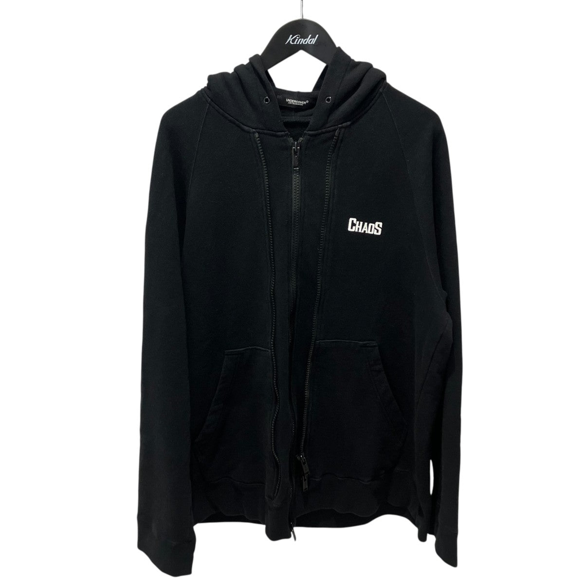 UNDERCOVER CHAOSロゴパーカーUCU4813 古着・中古-1枚目のアイテム画像
