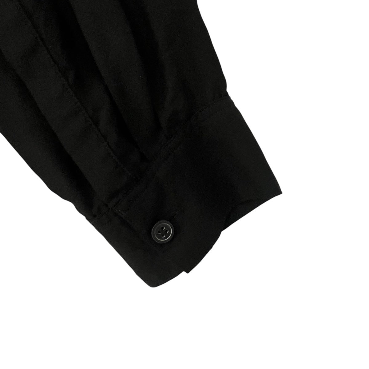 REGULATION Yohji Yamamoto アシンメトリーロングシャツシャツFM-B51-200 古着・中古-4枚目のアイテム画像