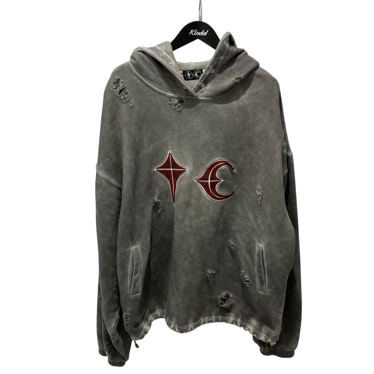 THUG CLUB Rock HoodieパーカーTC23TS0101 古着・中古-1枚目のアイテム画像