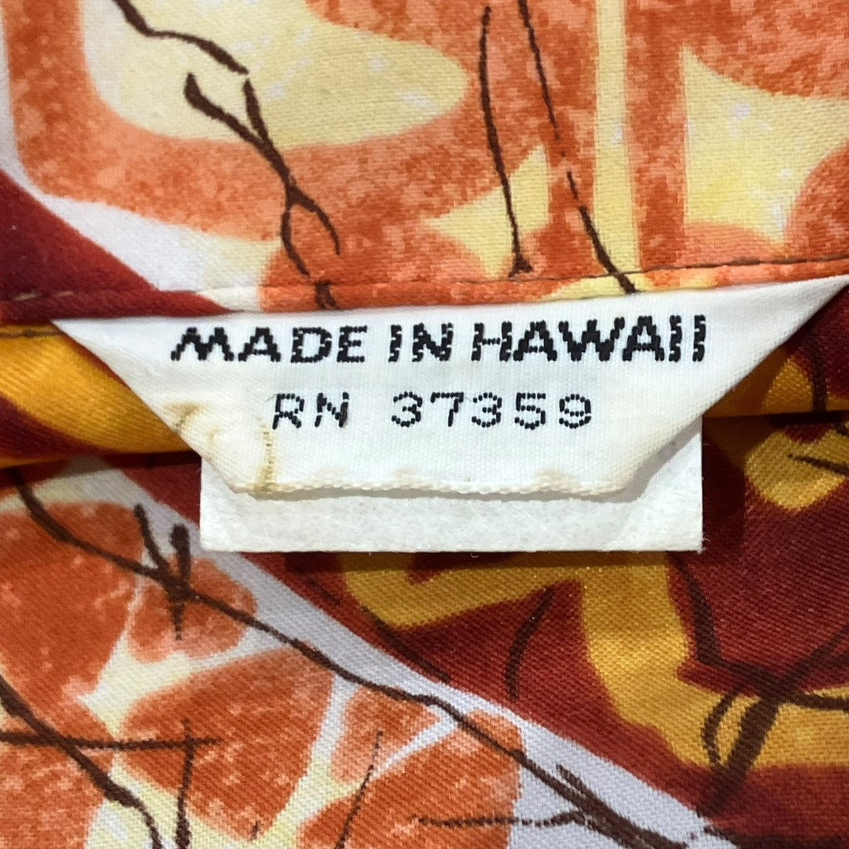 VINTAGE 60s ハワイ製アロハシャツ 古着・中古-6枚目のアイテム画像