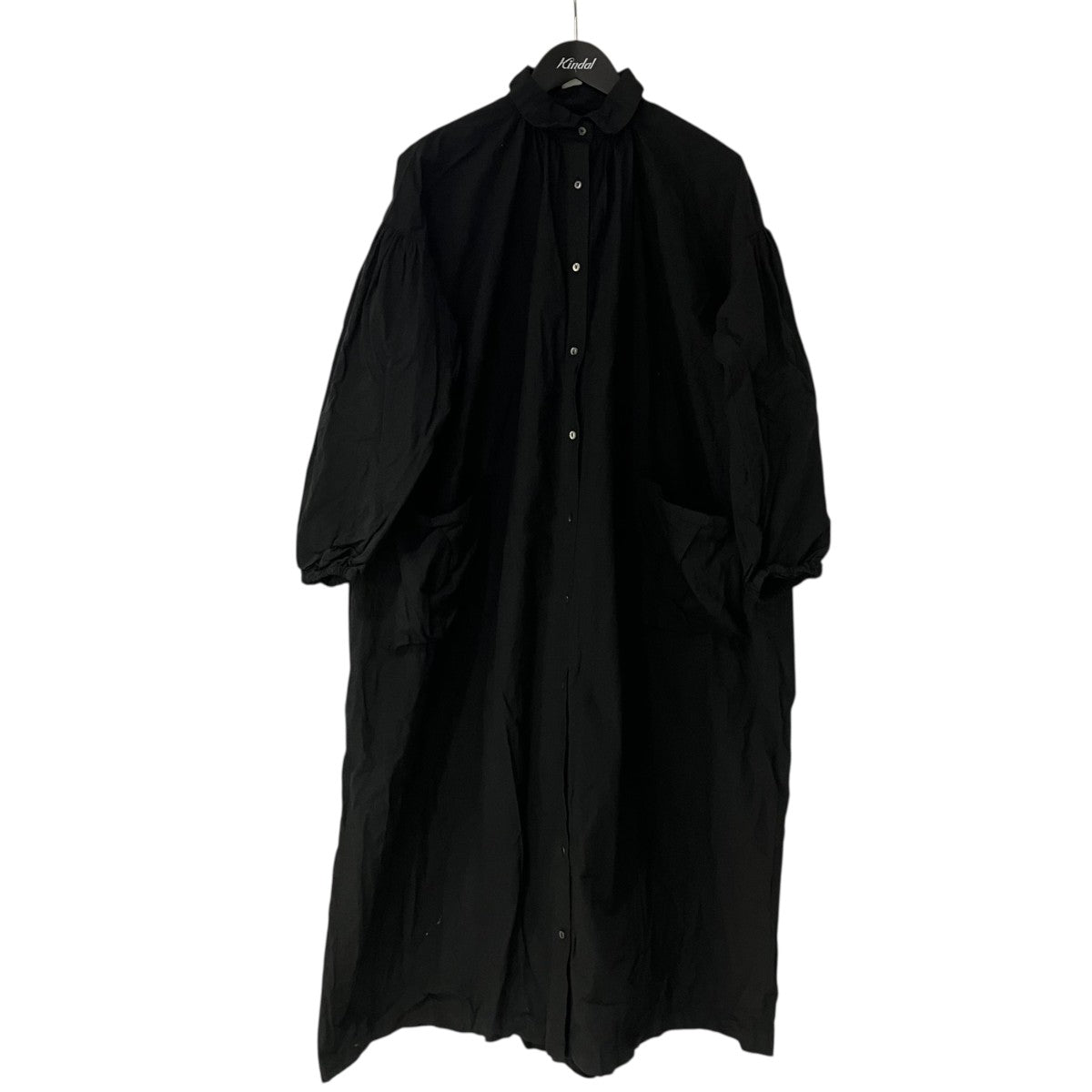 nest Robe コットン ラミー ミトンポケット ロング ワンピースシャツワンピース01233-1414 古着・中古-1枚目のアイテム画像
